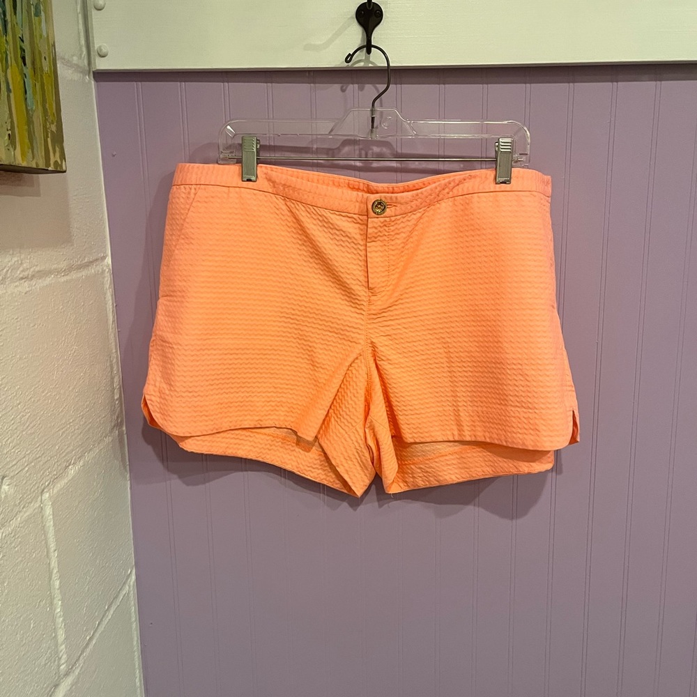Lilly Pulitzer tangerine shorts
